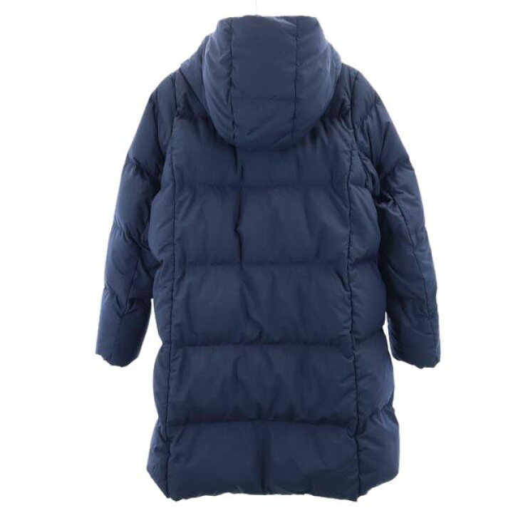 楽天市場】無印良品 フード付き ダウンジャケット M 紺 MUJI 