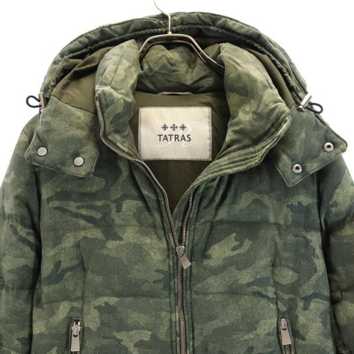 楽天市場】古着 TATRAS タトラス 迷彩 長袖 ダウンジャケット 2 