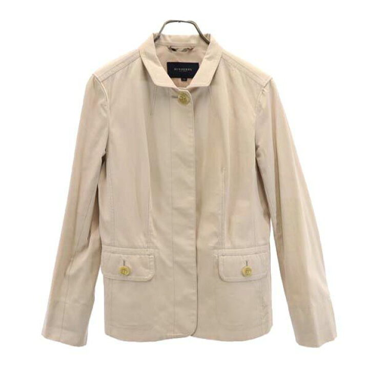 楽天市場】バーバリー ステンカラー ジャケット 42 ベージュ BURBERRY 