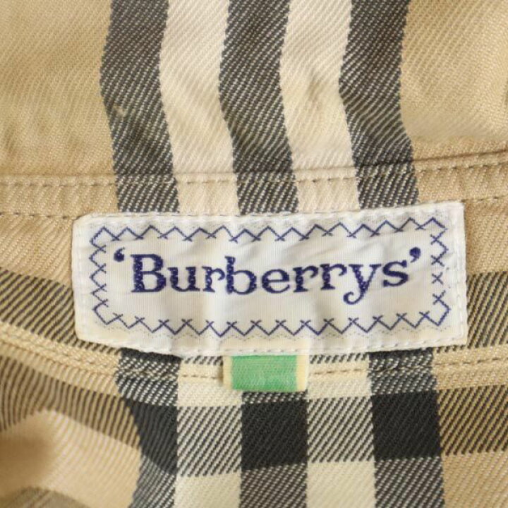 楽天市場】バーバリーズ 90s ノバチェック ノバチェック 長袖 シャツ 