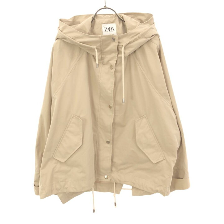 楽天市場】ザラ 長袖 ジャケット M ベージュ ZARA マウンテンパーカー 