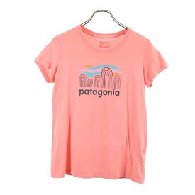 パタゴニア アウトドア 半袖 Tシャツ XXL ピンク patagonia キッズ 【中古】 【230525】 メール便可