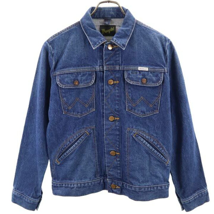楽天市場】ラングラー デニムジャケット S インディゴ Wrangler G 