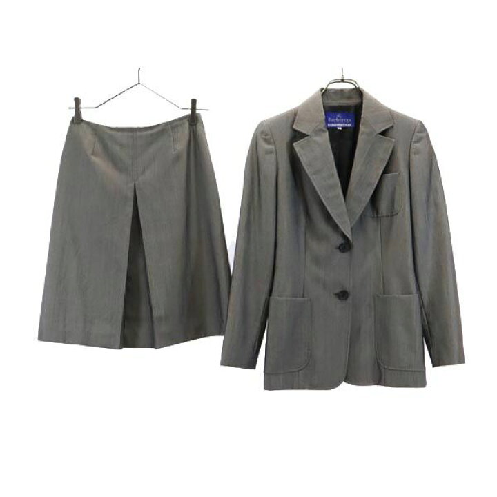 楽天市場】バーバリーブルーレーベル 90s スカートスーツ 上下  