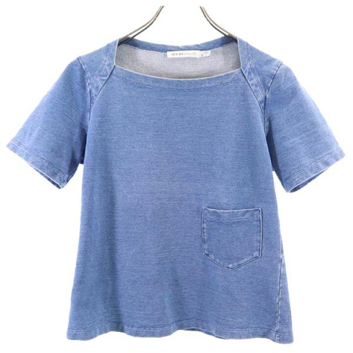 楽天市場】シーバイクロエ デニム 半袖 Tシャツ 2 SEE BY CHLOE 