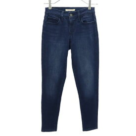 リーバイス 710 スーパー スキニー デニムパンツ W25 ネイビー LEVI&#039;S レディース 【中古】 【230910】