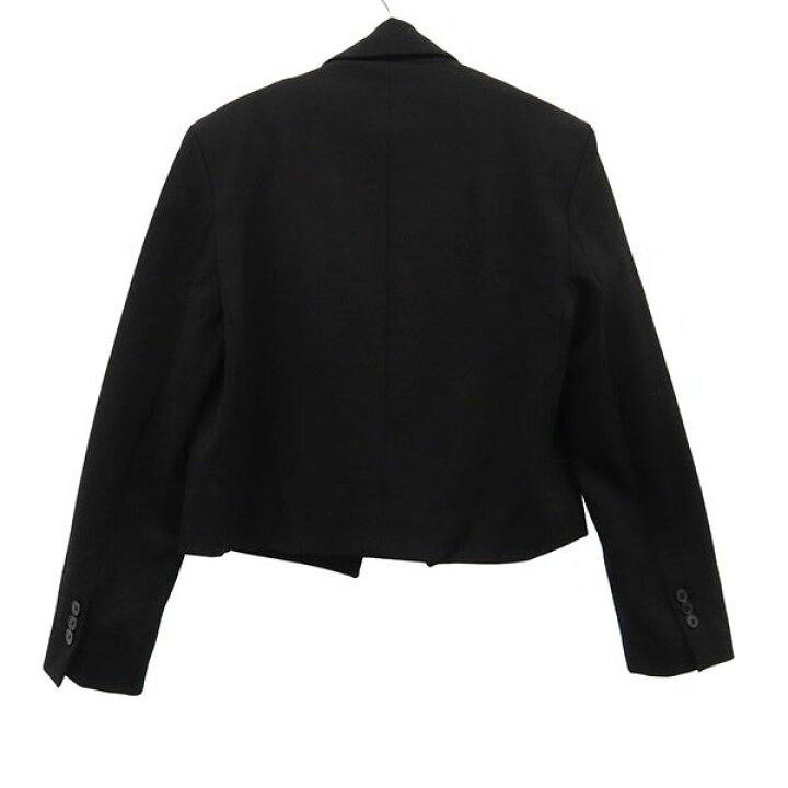 楽天市場】ザラ ショート丈 テーラードジャケット S ブラック ZARA 