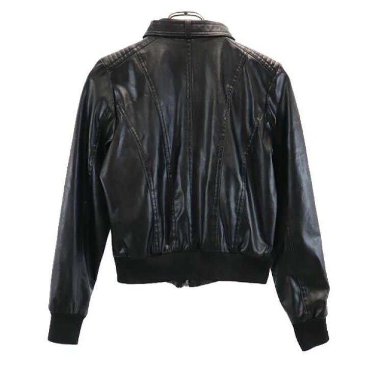 楽天市場】コロンビア フェイク レザージャケット XL ブラック 