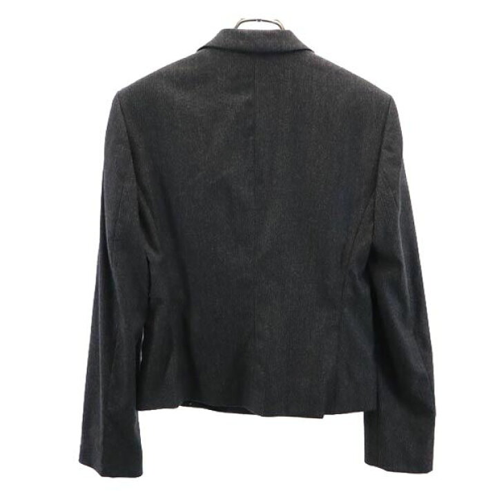 楽天市場】ボスヒューゴボス ウールブレンド ストライプ柄 テーラード  