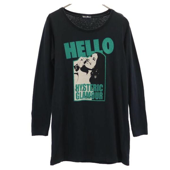楽天市場】ヒステリックグラマー 日本製 両面 プリント 長袖 Tシャツ 