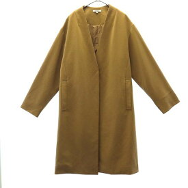 ニコアンド ノーカラーコート 3 ブラウン niko and... レディース 【中古】 【230920】