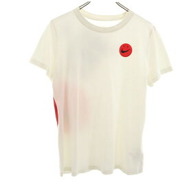ナイキ プリント 半袖 Tシャツ XL ホワイト系 NIKE レディース 【中古】 【240512】 メール便可