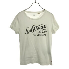 リーバイス 半袖 Tシャツ S ホワイト Levi&#039;s レディース 【中古】 【240518】 メール便可