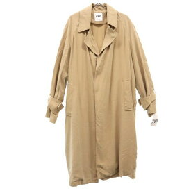 ザラ 未使用 トレンチコート M ベージュ ZARA タグ付き レディース 【中古】 【240118】