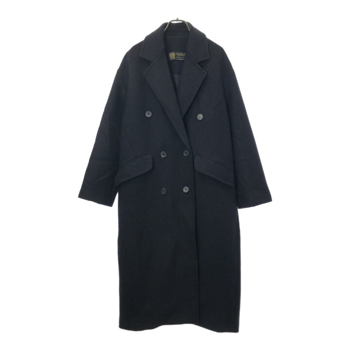 楽天市場】ザラ MANTECO ウールブレンド チェスターコート XS ブラック  