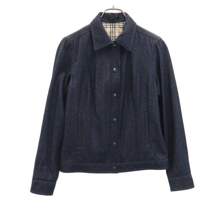 楽天市場】バーバリー 長袖 デニムジャケット 38 BURBERRY ジージャン 