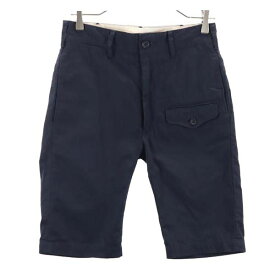 古着 Engineered Garments エンジニアードガーメンツ USA製 コットン ショートパンツ w28 紺 NEW YORK メンズ 【中古】 【PD】