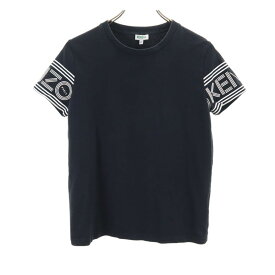 古着 KENZO ケンゾー ポルトガル製 半袖 Tシャツ XS ブラック メンズ 【中古】 【PD】