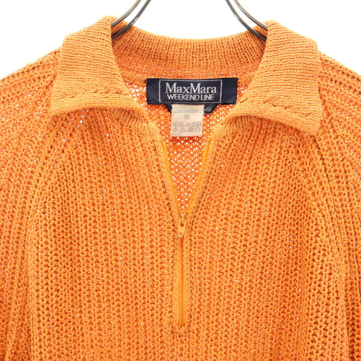 楽天市場】マックスマーラ 長袖 セーター M オレンジ MAX MARA ニット 