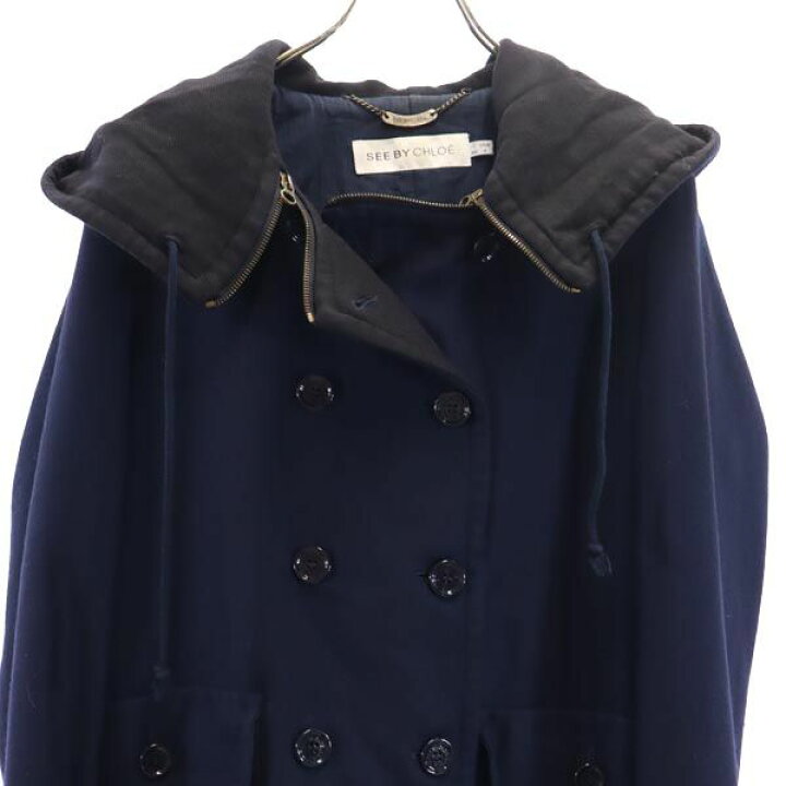 楽天市場】古着 シーバイクロエ SEE BY CHLOE 中綿 ウールコート 4  