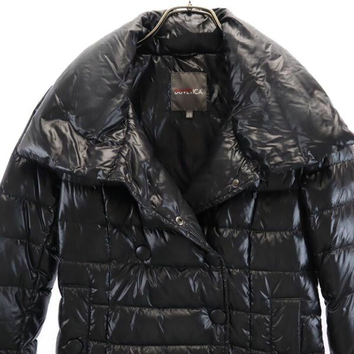 楽天市場】古着 デュベティカ DUVETICA 長袖 ダウンコート 38 黒  