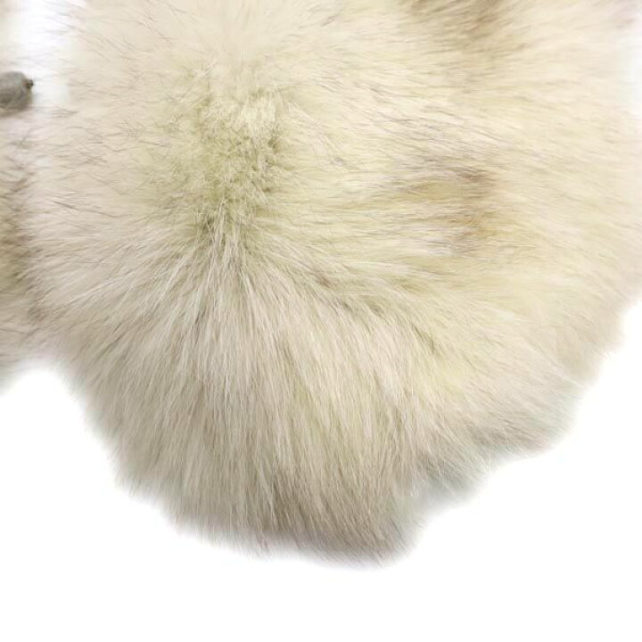楽天市場】古着 SAGA FOX サガフォックス ファー ショール ベージュ系 