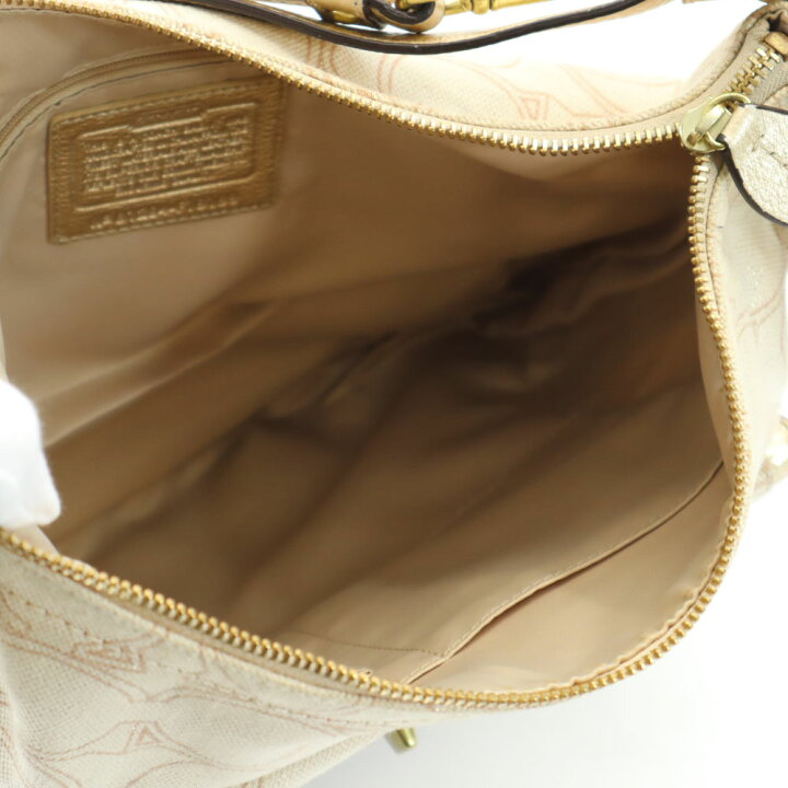楽天市場】古着 COACH コーチ B1294-F19189 ペネロピ リネン 