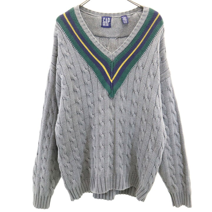 楽天市場】古着 ギャップ GAP 90s オールド チルデン 長袖 Vネック 