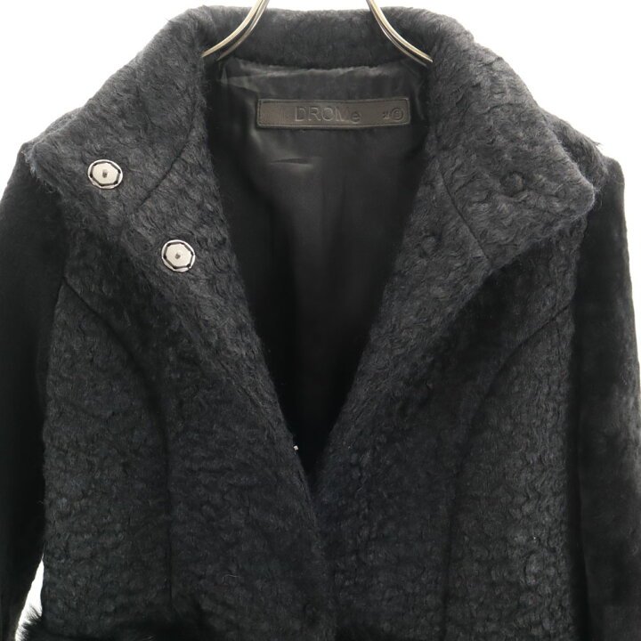 楽天市場】古着 ドローム DROMe イタリア製 フェイクファー コート XS  