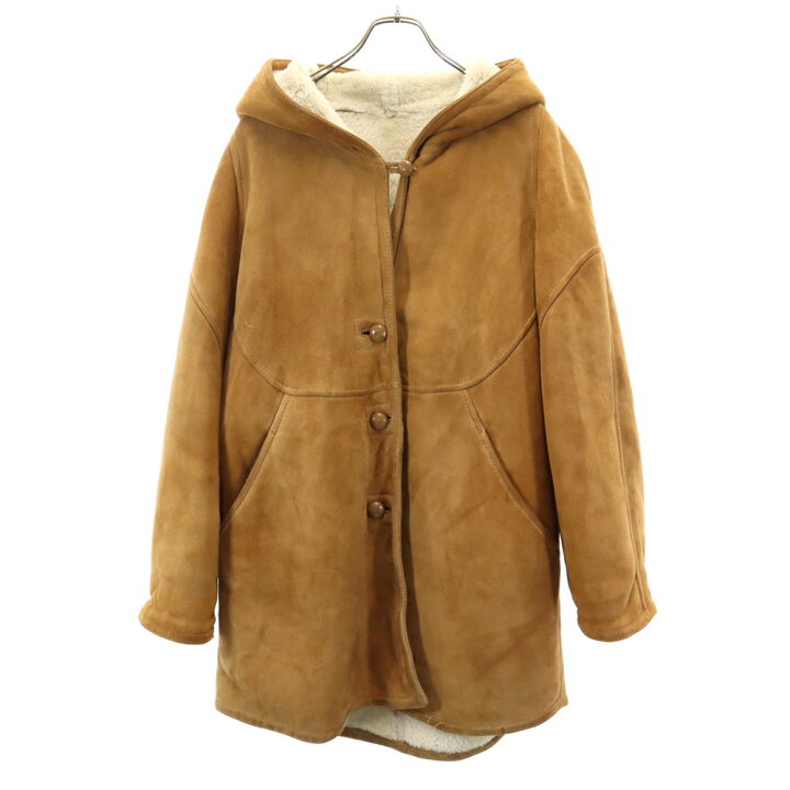 楽天市場】古着 Shearling 80s ヴィンテージ ムートンコート 46  