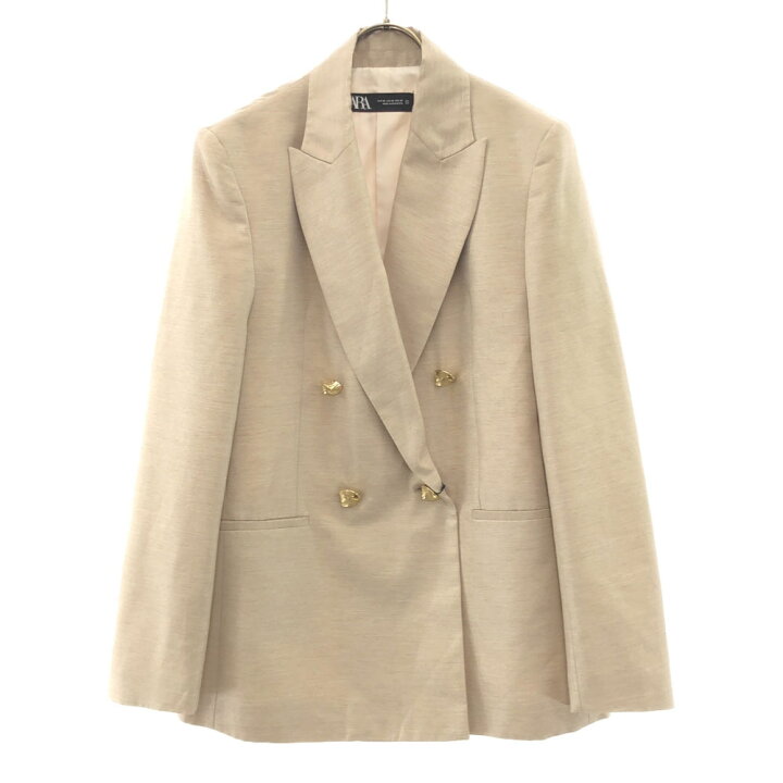 楽天市場】古着 未使用 ザラ ZARA テーラードジャケット XS ライト 