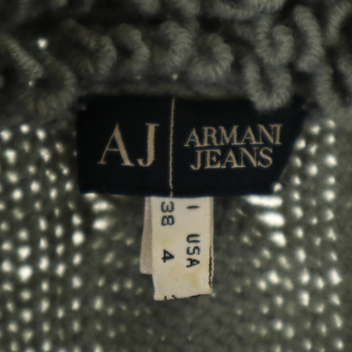 楽天市場】古着 ARMANI JEANS アルマーニジーンズ ウールブレンド 長袖 