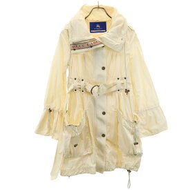 古着 BURBERRY BLUE LABEL バーバリーブルーレーベル トレンチコート 38 ベージュ 三陽商会 レディース 【中古】 【PD】