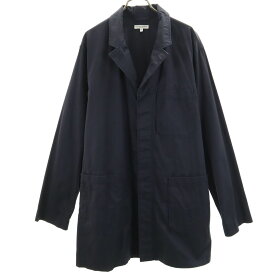 古着 Engineered Garments エンジニアードガーメンツ USA製 チェスターコート L ネイビー メンズ 【中古】