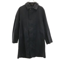 楽天市場】mackintosh メンズ ステンカラーコート ブラックの通販