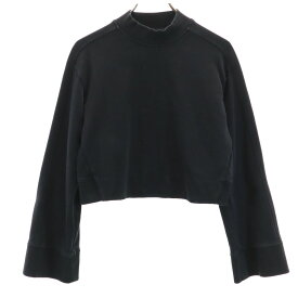 古着 Y-3 ワイスリー バックプリント 長袖 プリント スウェット S ブラック adidas×Yohji Yamamoto レディース 【中古】