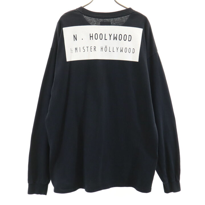 楽天市場】古着 N.HOOLYWOOD エヌハリウッド バックロゴ 長袖 Tシャツ 