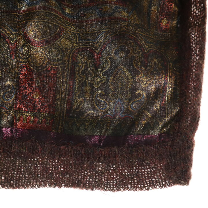 楽天市場】古着 ETRO エトロ 長袖 ニット 38 パープルブラウン  