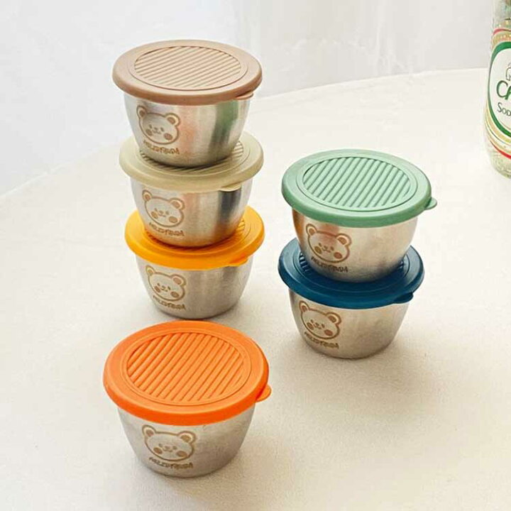 楽天市場】 かわいい レストラン 2個セット ドレッシングカップ 蓋付き 