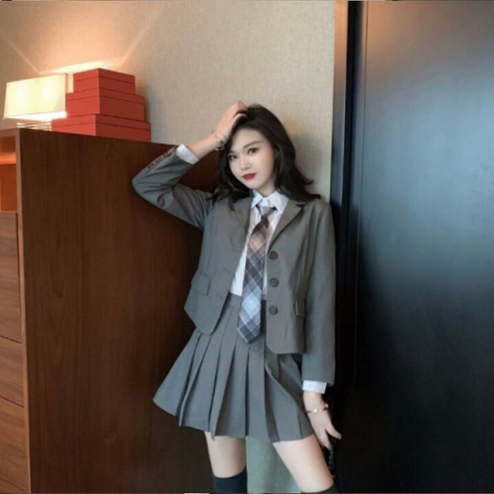 楽天市場】 jk 制服 3点セット 韓国 制服 卒業式 スーツ 入学式 女の子  