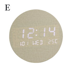 【P10★1000円OFFクーポン】 壁掛け時計 おしゃれ 北欧モダン 非電波時計 デジタル LED 見やすい 長時間航続 連続秒針 ウォールクロック クロック 静音 インテリア 寝室 USB 夜でも見える 電子時