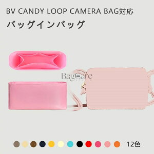 �o�b�O�C���o�b�O �{�b�e�K���F�l�^ CANDY LOOP CAMERA BAG�Ή� �i�C���� �y�� ���� �C���i�[�o�b�O BOTTEGA VENETA�Ή� �`���b�N�t�� ������ �傫�� �o�b�O�̒� ���� ���� �ʋ� ���s�o�b�O �h�� �����