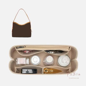 バッグインバッグ ルイヴィトン Louis Vuitton Carryall対応 軽量 自立 チャック付き 小さめ 大きめ バッグの中 整理 整頓 通勤 旅行バッグカスタマイズ　定制