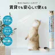 猫 壁紙保護シート はがせる フィルム 8サイズ選べる 半透明 さらさら 目立たない 撥水加工 爪とぎ防止 …