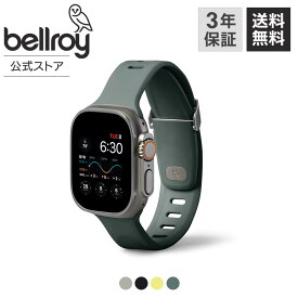 【送料無料 3年保証】 Apple Watch バンド 大 Lサイズ Bellroy ベルロイ 公式 アップル ウォッチ 専用 ストラップ アウトドア 耐水性 FKM ポリマー 汗 溜まりにくい シンプル デザイン Venture Watch Strap - Large