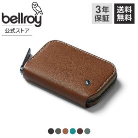 [bellroy ベルロイ 公式ストア] Folio Mini 財布 ウォレット 小銭入れ 本革財布 ミニ財布 コインポーチ メンズ レディース レザー 大容量 コンパクト スリム ファスナー式 最小限 ミニマリスト ビジネス フォーマル カジュアル 就職進学祝い プレゼント