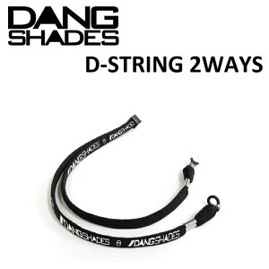 DANG SHADES _ VFCfB[Y TOX D-STRING 2WAYS BLACK Xgbv TOXR[h [vidgst00004]