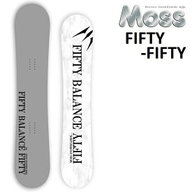 22-23 MOSS FIFTY-FIFTY モス フィフティ フィフティ スノーボード 板 fiftyfifty メンズ レディース 138 143 147 150 153 156