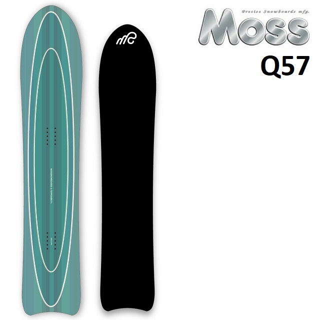22-23 MOSS Q57 モス キュウゴーナナ スノーボード 板 メンズ 157 | プロショップ　ベルズ