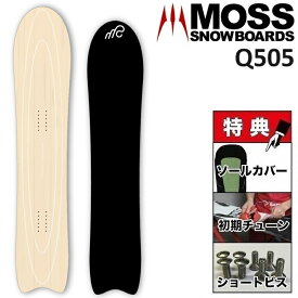 24-25 MOSS Q505 モス キュウゴーマルゴ スノーボード 板 メンズ 150.5